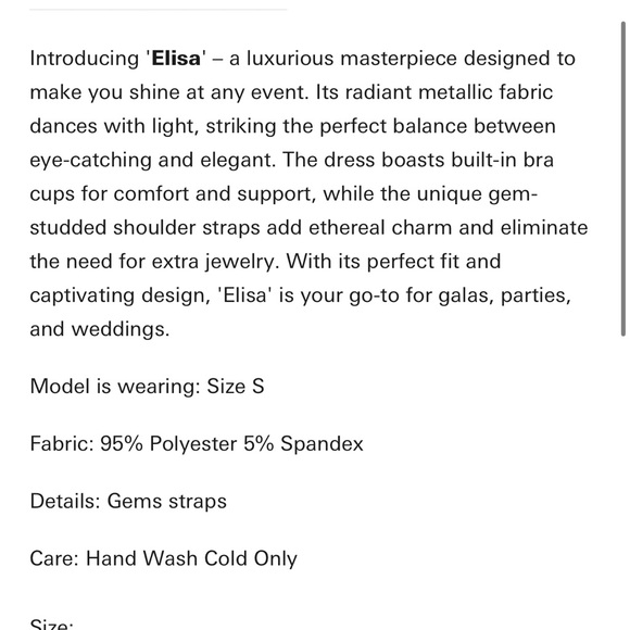 Label Nue Gown - Picture 5 of 6